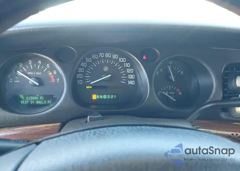 2005 Buick Lesabre Custom z USA, uszkodzony, nr VIN 1G4HP52K65U235637